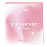 Buy MARS Lip & Cheek Tint for Bold Pop Color (2.8 gm) (05-Pastel Pink - Manifest Your Dreams) | Demi Matte Finish | Dual Function | Buildable High Pigmentation | Long-Lasting Color | Weightless Wear - Purplle