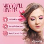 Buy MARS Blooming Matte & Shimmer Eyeshadow Palette (4.8 gm) (02-Dahlia) | Highly Pigmented | Blendable | Perfect for Any Occasion | Multicolor | All Skin Type | Travel Friendly - Purplle