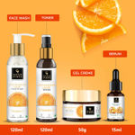 Buy Good Vibes Anti Blemish Vitamin C CTSM Combo (Set of 4) (Face wash 120 ml + Toner 120 ml + Serum 15 ml + Moisturizer 50 gm ) - Purplle