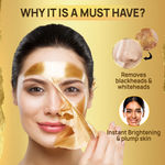 Buy Good Vibes New & Improved Gold Brightening Peel Off Mask with Instant Brightening, Instant Firming and Natural Botox Effect (Pack of 2) - Purplle