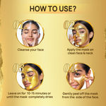 Buy Good Vibes New & Improved Gold Brightening Peel Off Mask with Instant Brightening, Instant Firming and Natural Botox Effect (Pack of 2) - Purplle