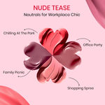 Buy NY Bae Lip & Lash Fusion | 4 in1 Liquid Lipstick | Nude & Brown Lipstick | Volumizing Mascara | Thick Lashes | Intense Black | Eye Makeup | Travel Friendly | Makeup Kit - Combo of 2 - Purplle
