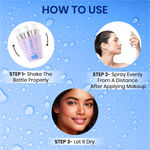 Buy NY Bae Long Lasting Glow Lock Combo | Pink Strobe Cream (30 gm) | Dewy Setting Spray (100 ml) | Glowing Korean Skin | Haluronic Acid Infused | NY Bae Makeup Kit | Glow Combo - Purplle