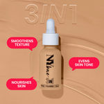 Buy NY Bae Flawless Glow Duo (2) | 3IN1 Serum Foundation - Warm Milk 09 | HD Spotless Concealer - Light Ivory 01 | Evens Skin Tone | Full Coverage | Makeup Kit - Combo of 2 - Purplle