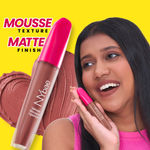 Buy NY Bae Velvet Lip & Strobe Glow Combo | Velvet Mousse Lipstick - Barely Bold 08 | Strobe Cream - Pink Topaz | Glowing Korean Skin | Smudgeproof Lipstick | Makeup Kit - 110 ml - Purplle