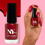 Buy NY Bae Skeyeliner Glam & Nail Delight | Black Eyeliner | Matte Finish | Long Lasting | Quick Dry | Eye Makeup | Red Nail Polish | Glossy Finish | Chip-proof | Quick Drying ,Combo of 2 - Purplle