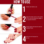 Buy NY Bae Skeyeliner Glam & Nail Delight | Black Eyeliner | Matte Finish | Long Lasting | Quick Dry | Eye Makeup | Red Nail Polish | Glossy Finish | Chip-proof | Quick Drying ,Combo of 2 - Purplle