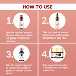 Buy Good Vibes Rosehip Range Combo Kit (Face Wash + Toner+ Face Serum + Face Cream) (Free Pouch) ,Combo of 5 - Purplle