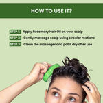 Buy Alps Goodness Nourishing Growth Power Pack with Rosemary Hairl Oil (110 ml) & Scalp Massager | Hair Growth Essentials | Scalp Health - Purplle