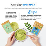 Buy Alps Goodness Natural Hair Color Combo (Pack of 2) with 100% Natural Henna (250g) & Indigo (150g) Powder | For Smooth Long Black Hair | Full Grey Hair Coverage - Purplle