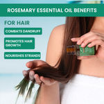 Buy Alps Goodness Nourish & Shine Duo (Pack of 2) with Coconut Oil (100ml) & Rosemary Essential Oil (10ml) | Thick Long Hair Growth | Added shine & softness - Purplle