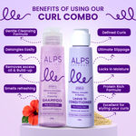 Buy Alps Goodness Curl Combo Shampoo & Conditioner with Avocado & Hibiscus for Curly & Wavy Hair (210 ml) - Purplle