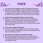 Buy Alps Goodness Curl Combo Shampoo & Conditioner with Avocado & Hibiscus for Curly & Wavy Hair (210 ml) - Purplle