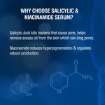 Buy DERMDOC Combo Kit for Clear Skin | 2% Salicylic Acid Face Serum (30 ml) | 10% Niacinamide Face Serum (30 ml) | oily skin | acne prone skin | Skin Brightening - Purplle