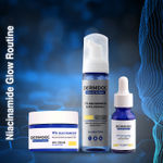Buy DERMDOC Niacinamide Glow Routine | Niacinamide brightening face wash (80 ml) | Niacinamide serum for oily skin (30 ml) | Niacinamide Face cream (50 gm) - Purplle