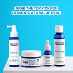 Buy DERMDOC Combo Kit of Best-Sellers | 10% Niacinamide Serum (15 ml) | 5% Glycolic Acid Underarm Brightening Spray (100 ml) | 2% Kojic Acid Night Cream (50 gm) | 2% Salicylic Acid Face Wash (120 ml) | Value Pack - Purplle