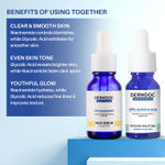 Buy DERMDOC Skin Brightening Combo | 10% Niacinamide Serum (15 ml) | 10% Glycolic Acid Peeling Solution (15 ml) - Purplle