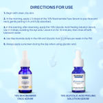 Buy DERMDOC Skin Brightening Combo | 10% Niacinamide Serum (15 ml) | 10% Glycolic Acid Peeling Solution (15 ml) - Purplle