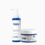 Buy DERMDOC Combo Kit Brighten Up Combo | 2% Kojic Acid Glow Fusion Formula Night Cream (50 gm) | 5% Glycolic Acid Underarm Spray (100 ml) | treatment for dark underarms, dark patches | hyperpigmentation | dark spots | skin brightening cream - Purplle