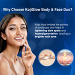 Buy DERMDOC by Purplle KojiGlow Body & Face Duo | 1.5% Kojic Acid & 1% Squalene Body Cream | 2% Kojic Acid Glow Fusion Formula Night Cream | Brightening | Pigmentation - Purplle