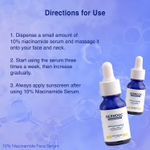 Buy DERMDOC by Purplle 1% Niacinamide & 0.5% Vitamin C Foaming Face Wash (80 ml) | 10% Niacinamide Face Serum (30 ml) | 4% Niacinamide Face Cream (50 gm) | UVA & UVB Broad Spectrum Sun Protection Gel Cream with SPF 30 & PA+++ - Purplle