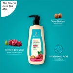 Buy Pilgrim French Red Vine & Hyaluronic Acid Ultra-smooth Body Lotion 48H Long-Lasting Moisturization, 400 ml - Purplle