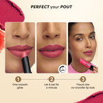 Buy SUGAR POP Ultrastay Transferproof Lipstick 03 Coral Delight - 4 gm - Enriched with Vitamin E | Smooth Glide | Waterproof | Longlasting - Purplle
