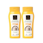 Buy Good Vibes Coconut Nourishing Sunscreen Lotion SPF 50 With Lime & Rosemary Leaf Oil | Winter Best Seller, For all skin type | Pack of 2 - Purplle