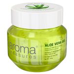 Buy Aroma Treasures aloe vera gel for face, skin, body & hair | Paraben free aloevera gel for glowing skin suitable for men & women - 250 gm - Purplle