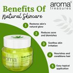 Buy Aroma Treasures aloe vera gel for face, skin, body & hair | Paraben free aloevera gel for glowing skin suitable for men & women - 250 gm - Purplle