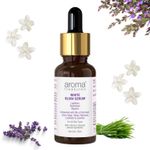 Buy Aroma Treasures White Glow Face Serum | Skin Brightening and Anti-Dark Spots | Lightens, Nourishes, Repairs | 97% Natural to Naturally Derived Ingredients | For all skin types - 30 ml - Purplle