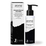 Buy Aroma Treasures Activated Charcoal Detox Face Wash For Glowing Skin, Healthy and Radiant Complexion, Pollution Clear Face Wash Enhanced with Aloe Vera, Glycolic Acid, Lotus, Brahmi, Chamomile - 100 ml - Purplle