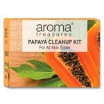 Buy Aroma Treasures Papaya Cleanup Kit - one time use, 25 gm - Purplle