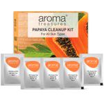Buy Aroma Treasures Papaya Cleanup Kit - one time use, 25 gm - Purplle