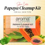 Buy Aroma Treasures Papaya Cleanup Kit - one time use, 25 gm - Purplle