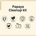 Buy Aroma Treasures Papaya Cleanup Kit - one time use, 25 gm - Purplle