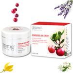 Buy Aroma Treasures Bearberry AHA white glow face cream for women and men | Day cream for daily use | Natural white glow cream (50 gm) - Purplle