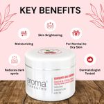 Buy Aroma Treasures Bearberry AHA white glow face cream for women and men | Day cream for daily use | Natural white glow cream (50 gm) - Purplle