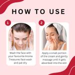 Buy Aroma Treasures Bearberry AHA white glow face cream for women and men | Day cream for daily use | Natural white glow cream (50 gm) - Purplle