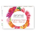 Buy Aroma Treasures Brightening Sheen Mani-Pedi Kit - Single Time, 52 gm - Purplle