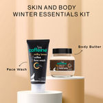 Buy mCaffeine Winter Essentials (Milky brew coffee face wash (75 ml) + choco body butter (100 gm)) - Purplle