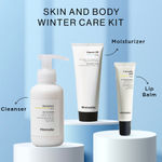 Buy Minimalist Winter Care Kit (6% Oat Extract Gentle Cleanser + Lip Balm + 10% Vitamin B5 Face moisturizer (50 gm)) - Purplle