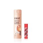 Buy Lakme Lip & Body Winter Care Combo (Lip Love Chapstick (4.5 gm) + Peach Milk Body Lotion (120 ml)) - Purplle