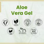 Buy Aroma Treasures aloe vera gel for face, skin, body & hair | Paraben free aloevera gel for glowing skin suitable for men & women - 125 gm - Purplle