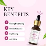 Buy Aroma Treasures Intense Firming anti ageing face serum for dry mature skin type - 30 ml | 96% Natural to Naturally Derived Ingredients | enriched with Seaweed & Green Tea extracts - 30 ml - Purplle