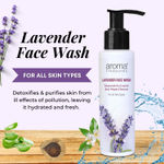Buy Aroma Treasures Lavender Face Wash for All Skin Types - 100 ml - Purplle