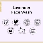 Buy Aroma Treasures Lavender Face Wash for All Skin Types - 100 ml - Purplle