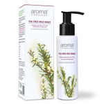 Buy Aroma Treasures Tea Tree Face Wash for acne and pimples | oil clear | Suitable for oily & acne prone skin - 100 ml - Purplle