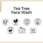 Buy Aroma Treasures Tea Tree Face Wash for acne and pimples | oil clear | Suitable for oily & acne prone skin - 100 ml - Purplle