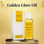 Buy Aroma Treasures Golden Glow face oil for glowing skin suitable for normal to dry skin, 50 ml - Purplle